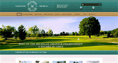Desktop Screenshot of belvederegolfclub.com